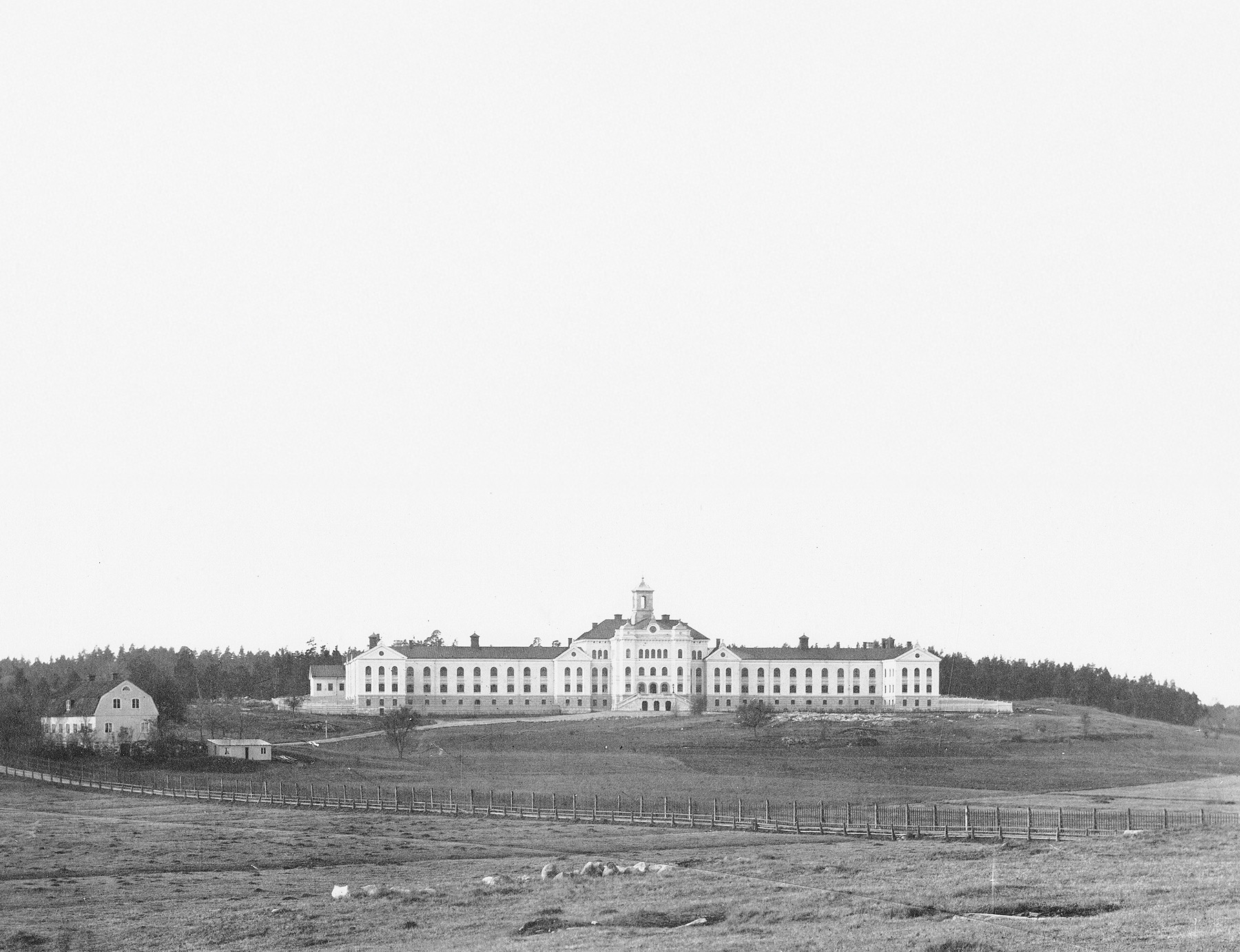 Konradsberg1s860-tal Bild på Konradsbergs sjukhus, Stockholms hospital